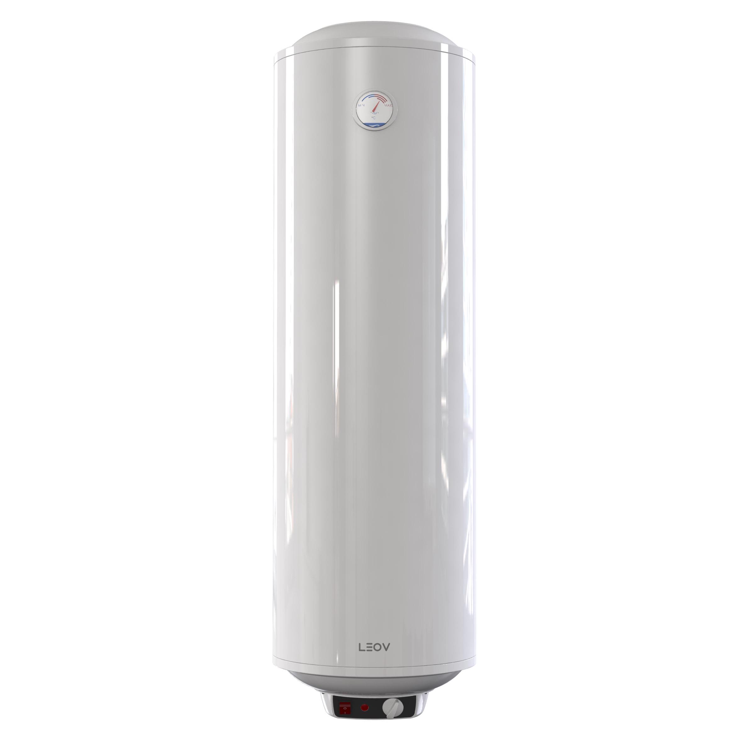Бойлер електричний Leov LV Slim 80 l вертикальний мокрий 2 кВт 80 л (000019731)