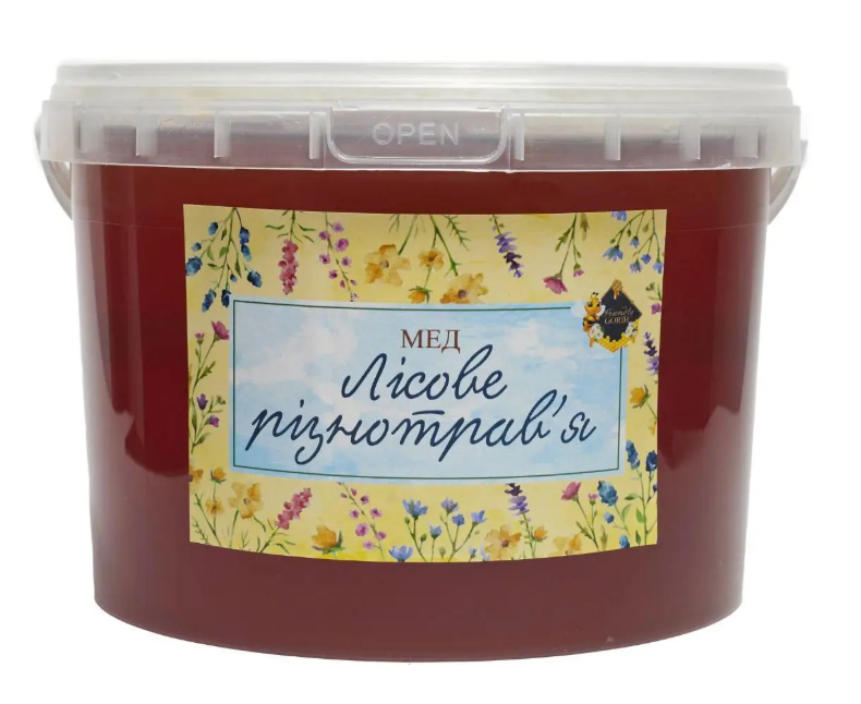 Мед разнотравья урожай 2025 р. 3000 мл 3 л 5,2 кг Мед разнотравья урожай 2025 р. 3000 мл 3 л 5,2 кг