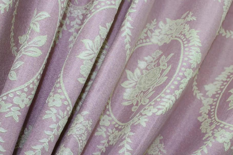 Ткань для штор лен Корона Розковый (919ш) Ткань для штор лен Корона Розковый (919ш)