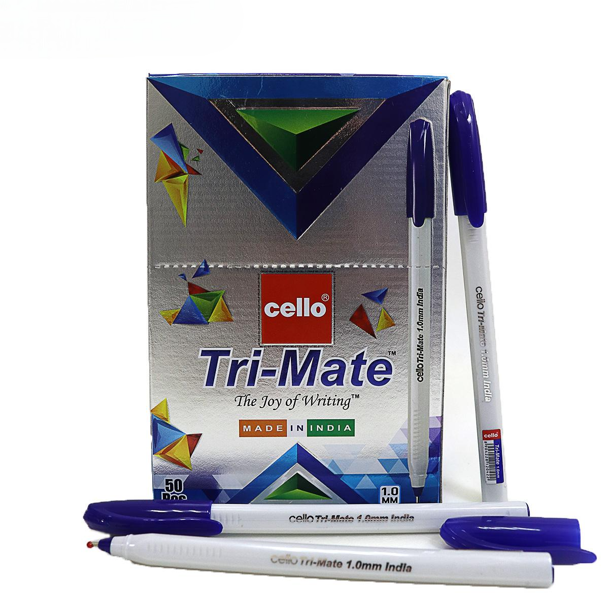 Набір ручок Tri-mateBL Синій (MTT-163877)