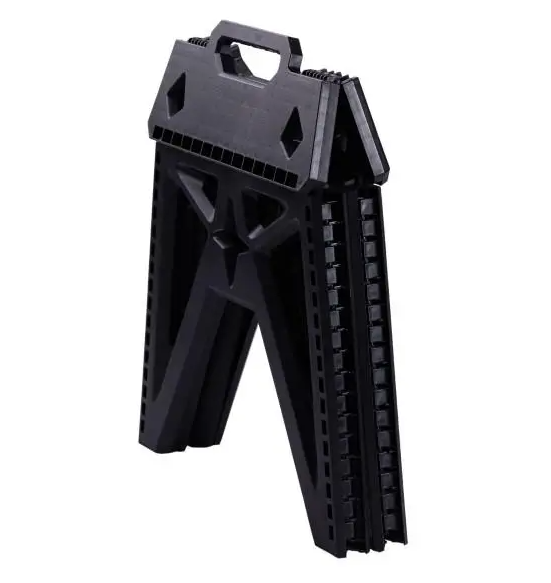 Табурет складной пластиковый 29,5х19,5 см Черный - фото 6 Табурет складной пластиковый 29,5х19,5 см Черный - фото 6