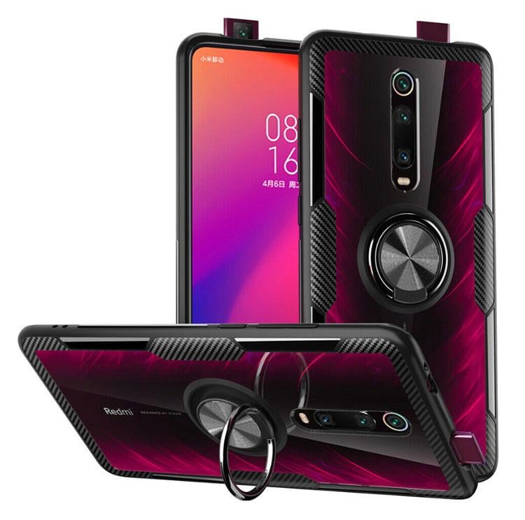 Чехол Primolux Ring Magnetic Stand для Xiaomi Mi 9T/Mi 9T Pro/Redmi K20/K20 Pro Black (1081492349) - фото 3