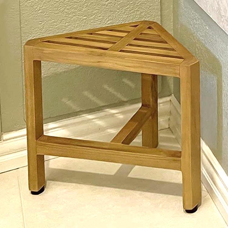 Табурет для ванной из дерева Моринес Сиена (ТВН-004105)