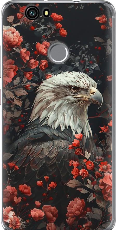 Чехол на Huawei Nova Цветочный страж (6102t-439-42517)