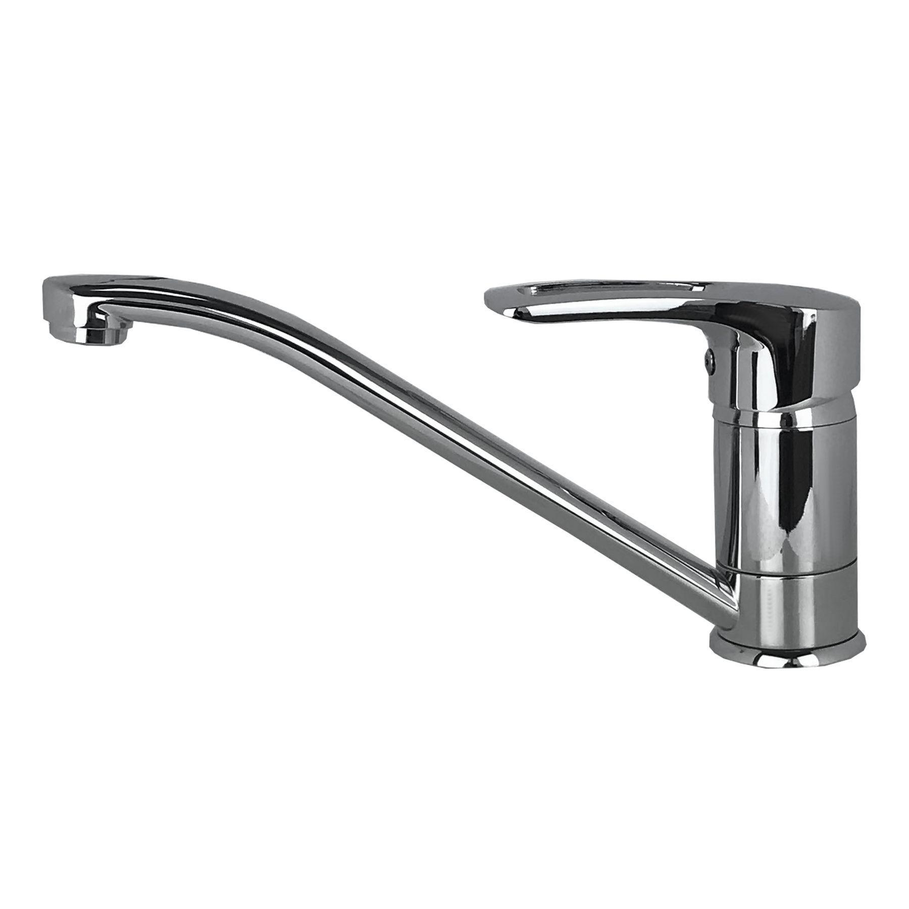 Смеситель для кухни Cristal Seva GSV-0403-Big на гайке (000007998)