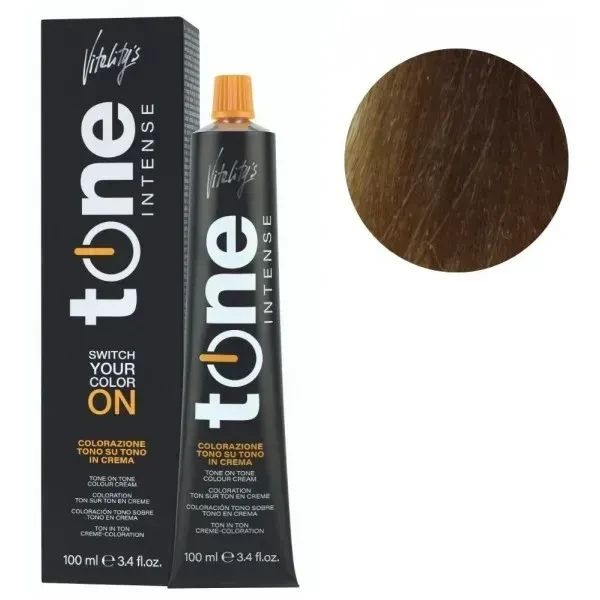 Крем-краска для волос тонирующая безамиачная Tone Intense Vitality's 8/0 Светлый блондин 100 мл Крем-краска для волос тонирующая безамиачная Tone Intense Vitality's 8/0 Светлый блондин 100 мл