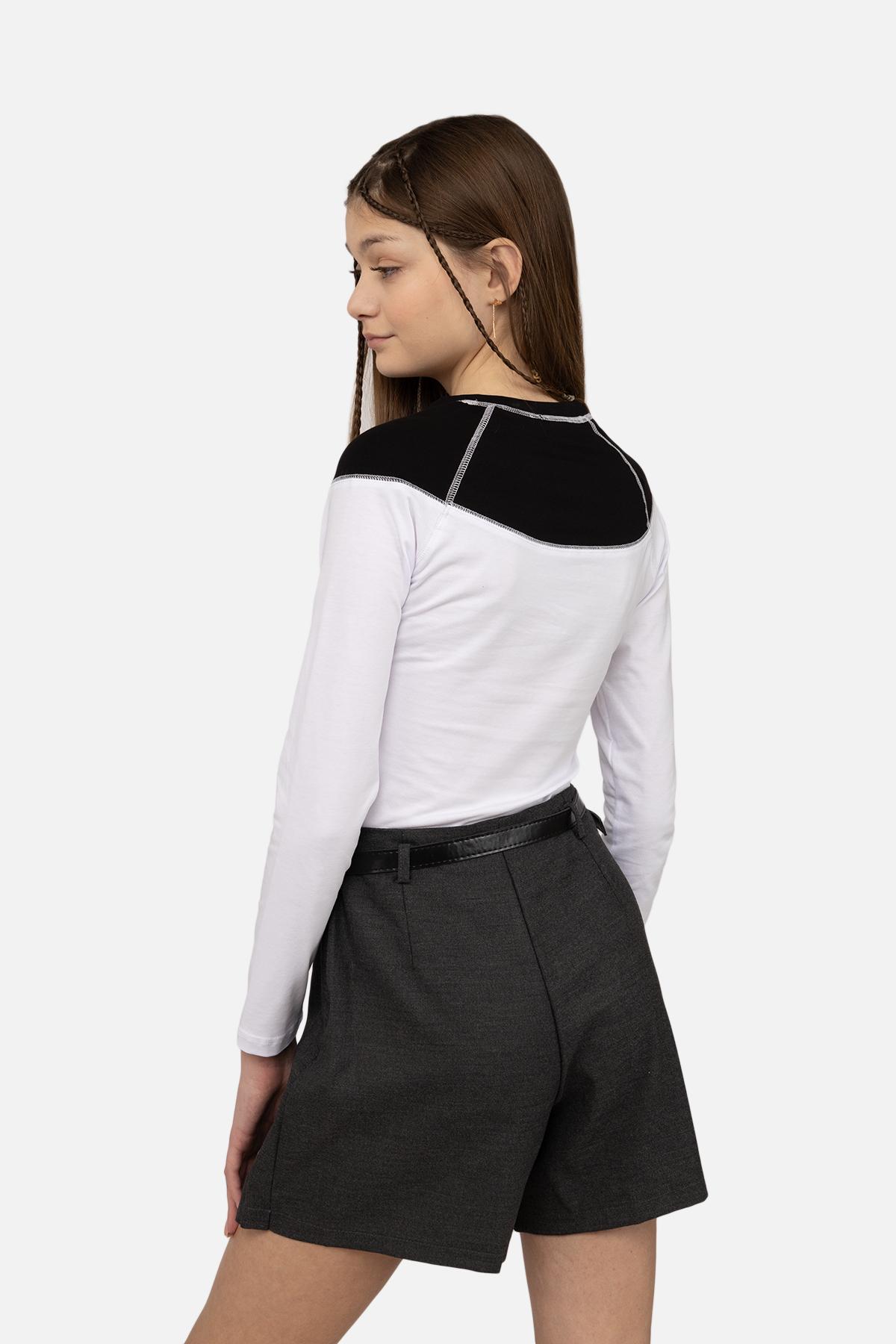 Джемпер жіночий з довгим рукавом ЦБ-00267752 р. 42 Білий (SKT001038932) - фото 4 Джемпер жіночий з довгим рукавом ЦБ-00267752 р. 42 Білий (SKT001038932) - фото 4