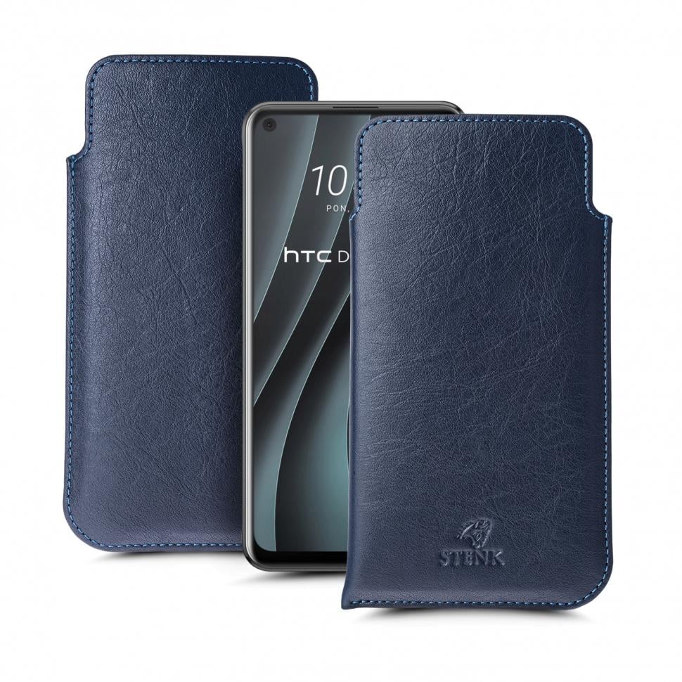 Футляр Stenk Elegance для HTC Desire 20 Pro Синий (67989)