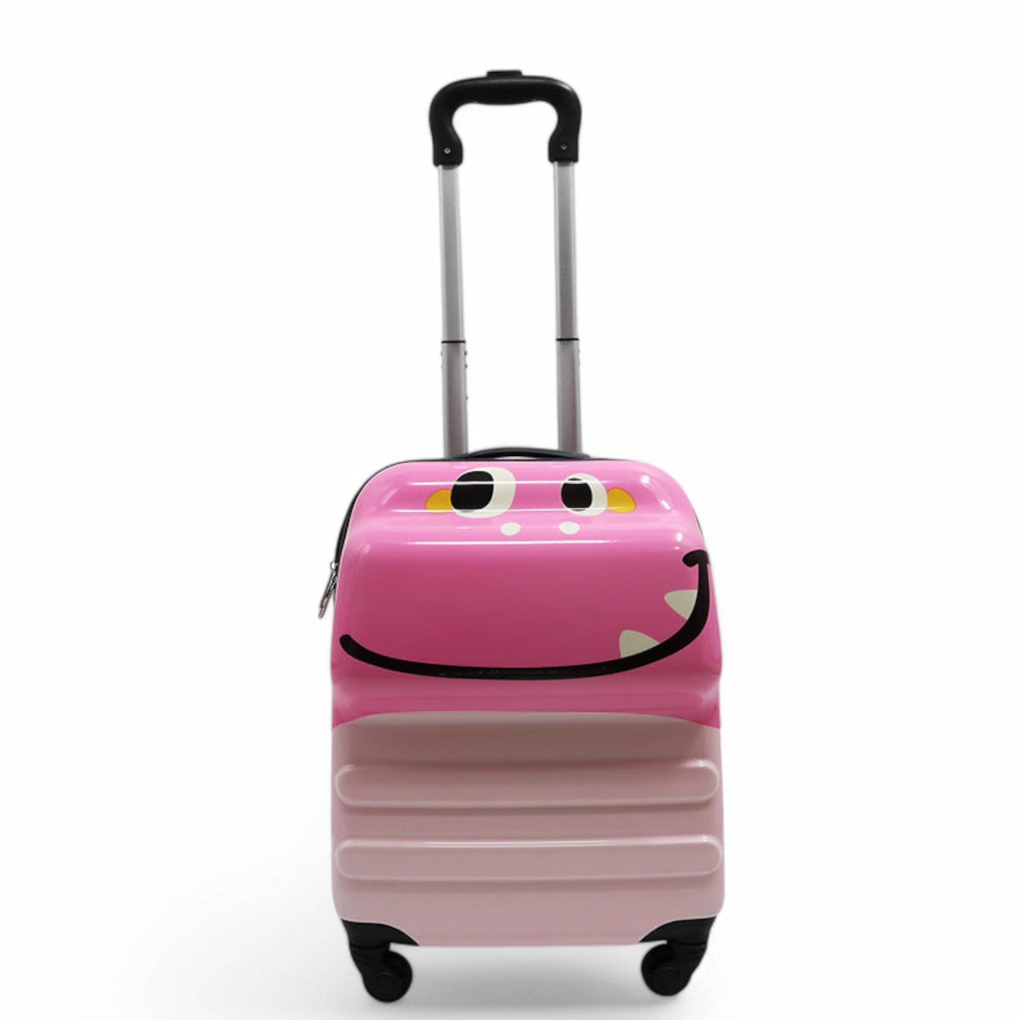Чемодан детский H&H Cheeky Caterpillar Pink ABS-пластик на 4 колесиках 38 л (S_Z-10) Чемодан детский H&H Cheeky Caterpillar Pink ABS-пластик на 4 колесиках 38 л (S_Z-10)