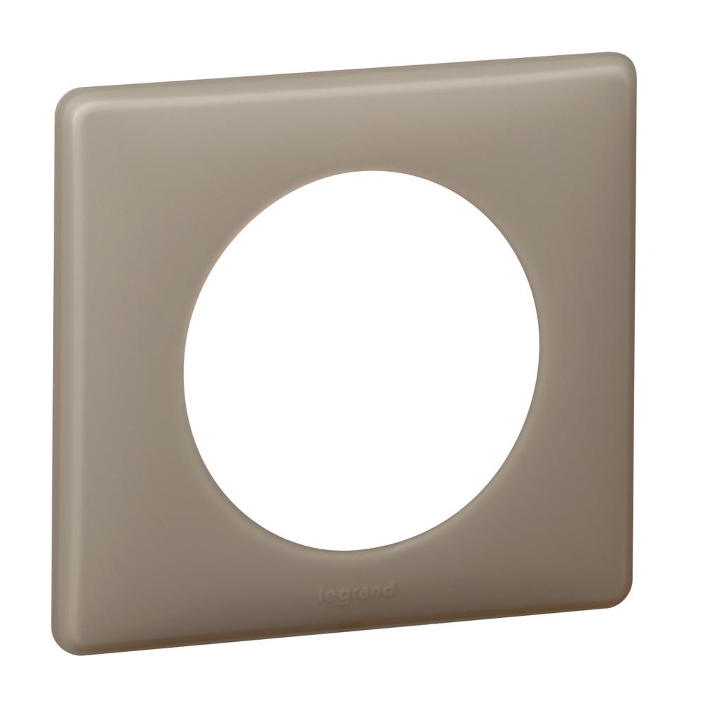 Рамка Legrand Celiane 1п пластик Грей перкаль (66721)