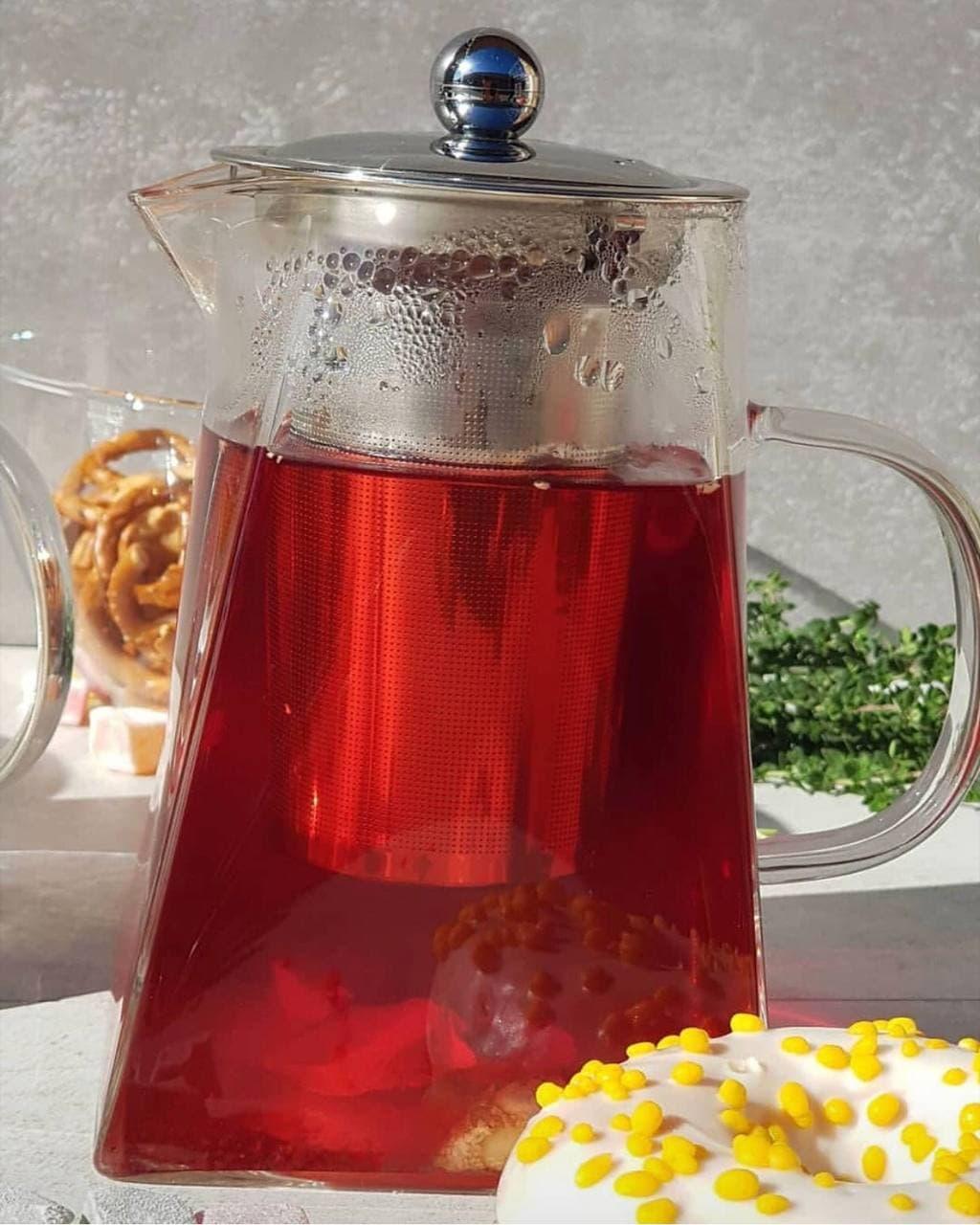 Заварювальний чайник із ситом Edenberg EB-19023 950 мл (2530556700) - фото 2