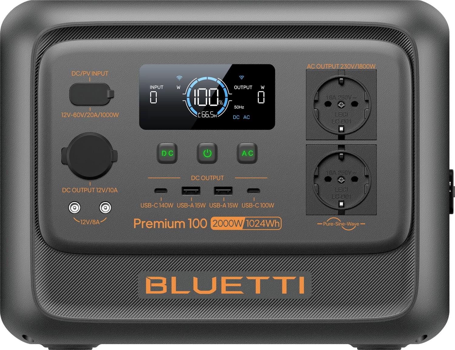 Зарядна станція BLUETTI Premium 100 V2 (616147)
