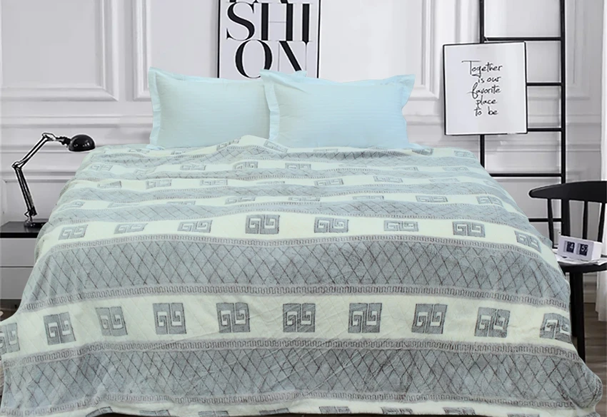 Плед велсофт TAG Tekstil VL-SP06 200x220 см (2842)