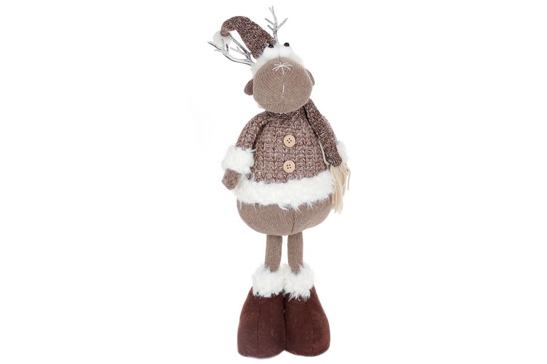 Мягкая игрушка новогодняя BonaDi Олень 53 см (778-327)