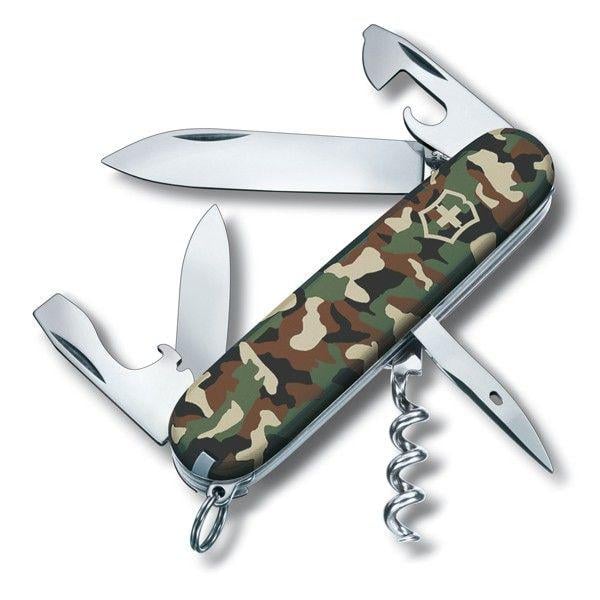 Комплект нож Victorinox Spartan Camouflage 1.3603.94/чехол с фонариком - фото 2