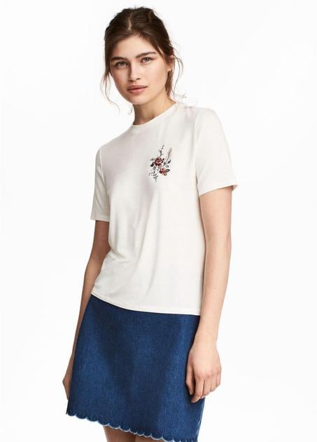 Юбка H&M 474104П р. 34 Синий