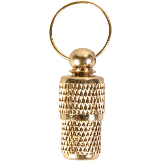 Медальон-адресник для собак Золотой