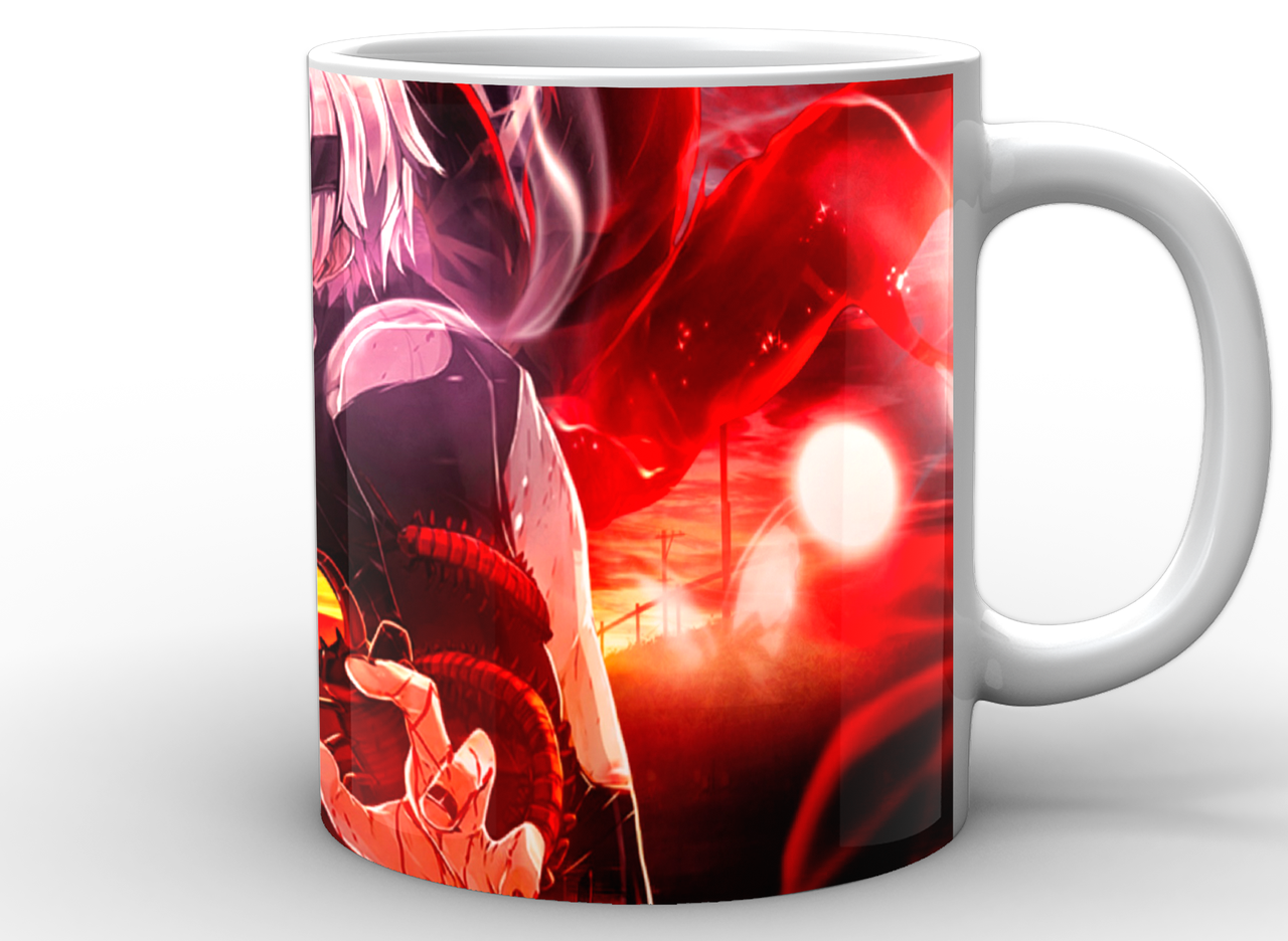 Чашка Gee! Tokyo Ghoul Токийский гуль главный герой Белый TG.02.020