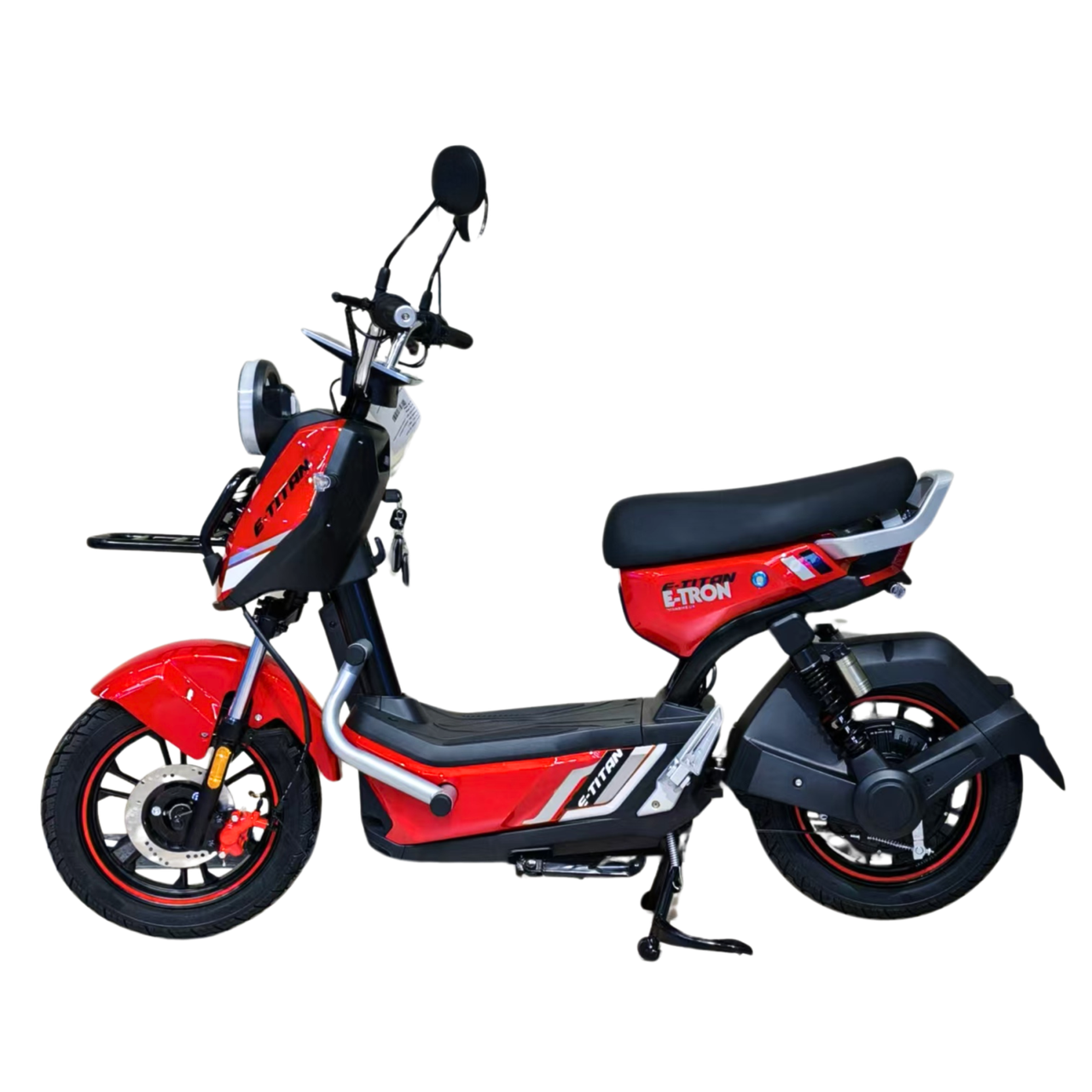 Электроскутер E-Titan E-tron 14" Красный