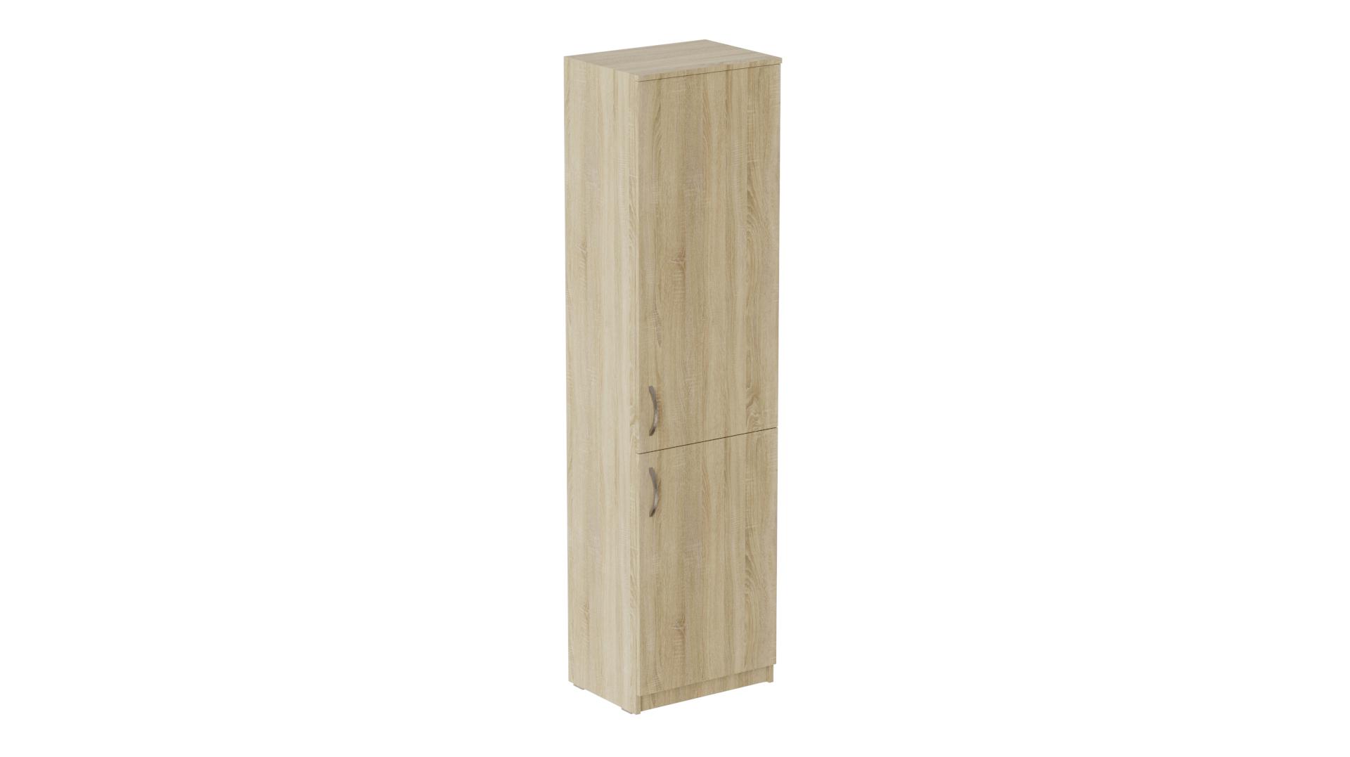 Пенал Ferrum-decor Анжело на 5 полок с 2 дверями ДСП 16 мм 1900x500x380 мм Дуб Сонома (FRD-104957)
