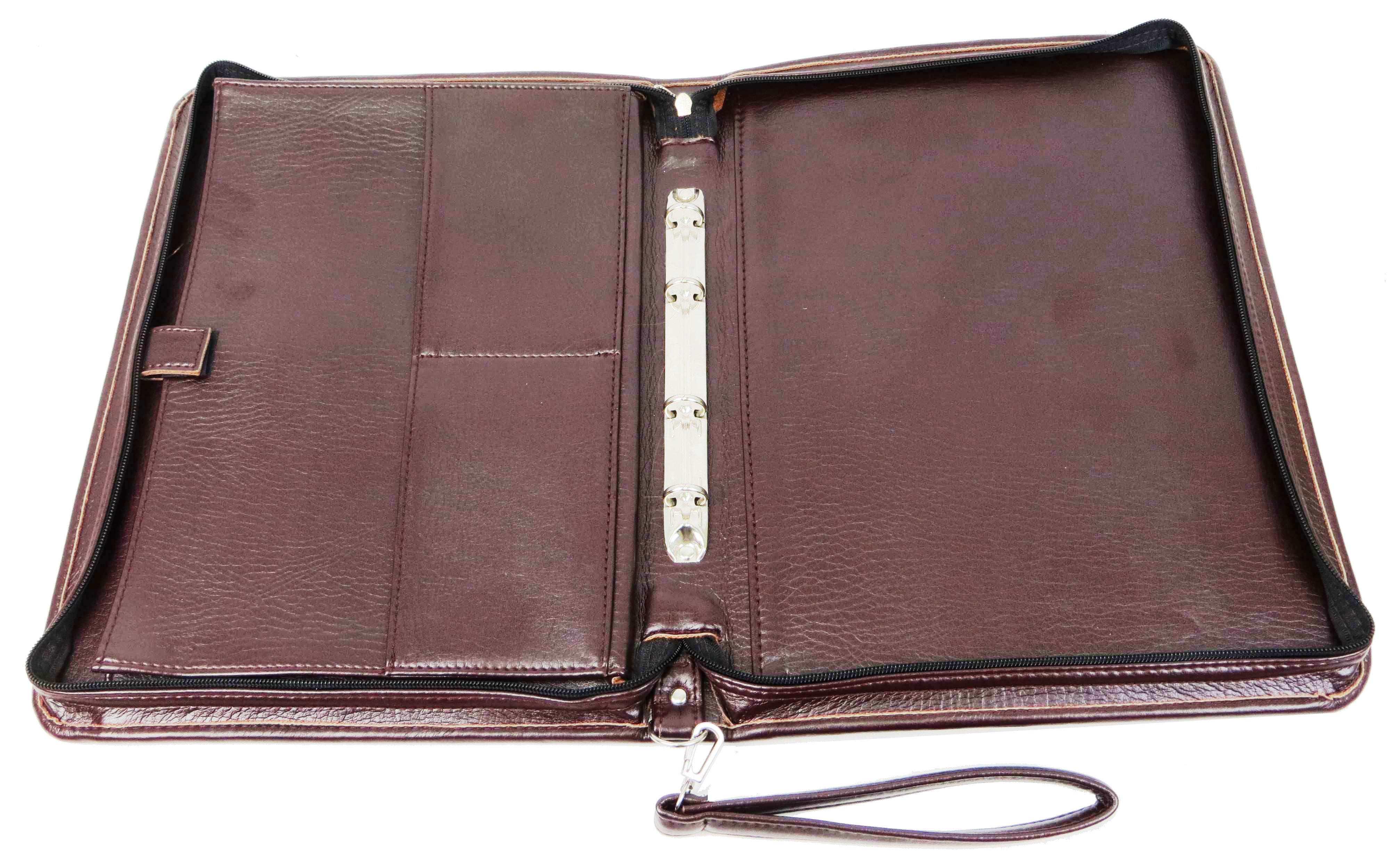 Папка деловая Exclusive для документов из экокожи Бордовый (710800 bordo) - фото 2 Папка деловая Exclusive для документов из экокожи Бордовый (710800 bordo) - фото 2