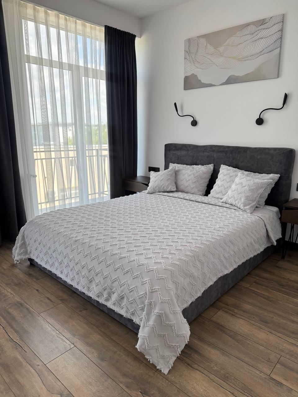 Покрывало Хельга 200x250 см Серый (20774-8-200x250cm) - фото 12