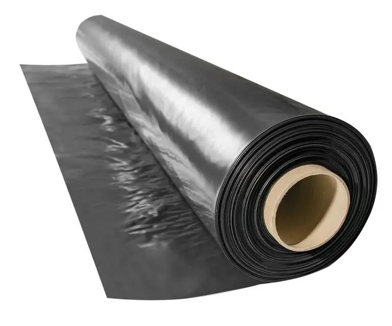 Пленка полиэтиленовая POLIMERPLAST 100 мкм 6 м 3 м×50 м Черный (140)