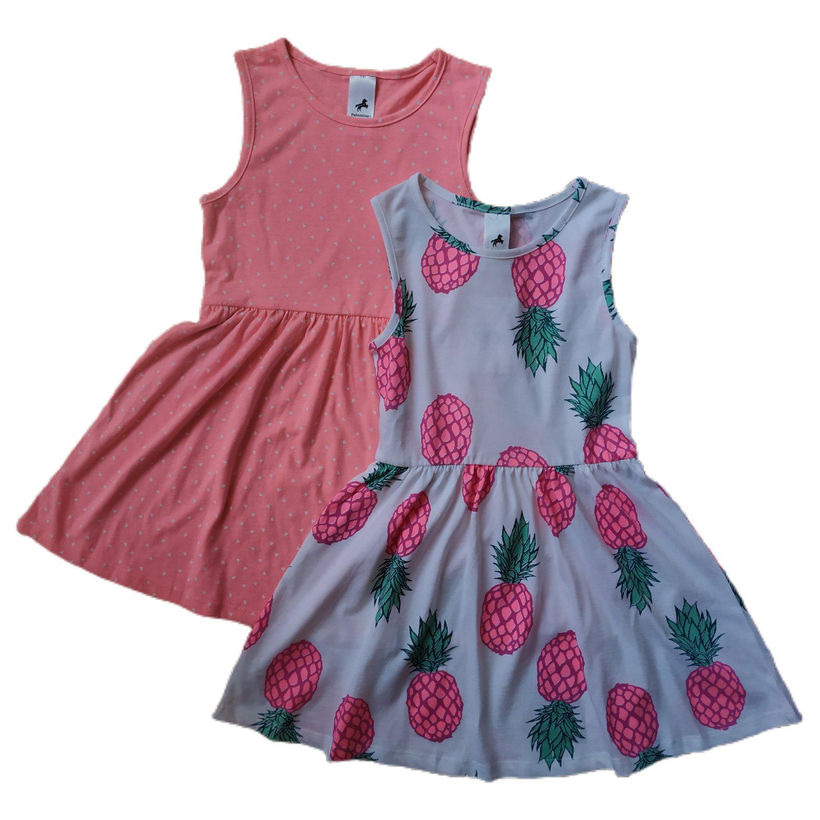 Набор платьев C&A для девочки 116 размер Розовый/Белый (356108)