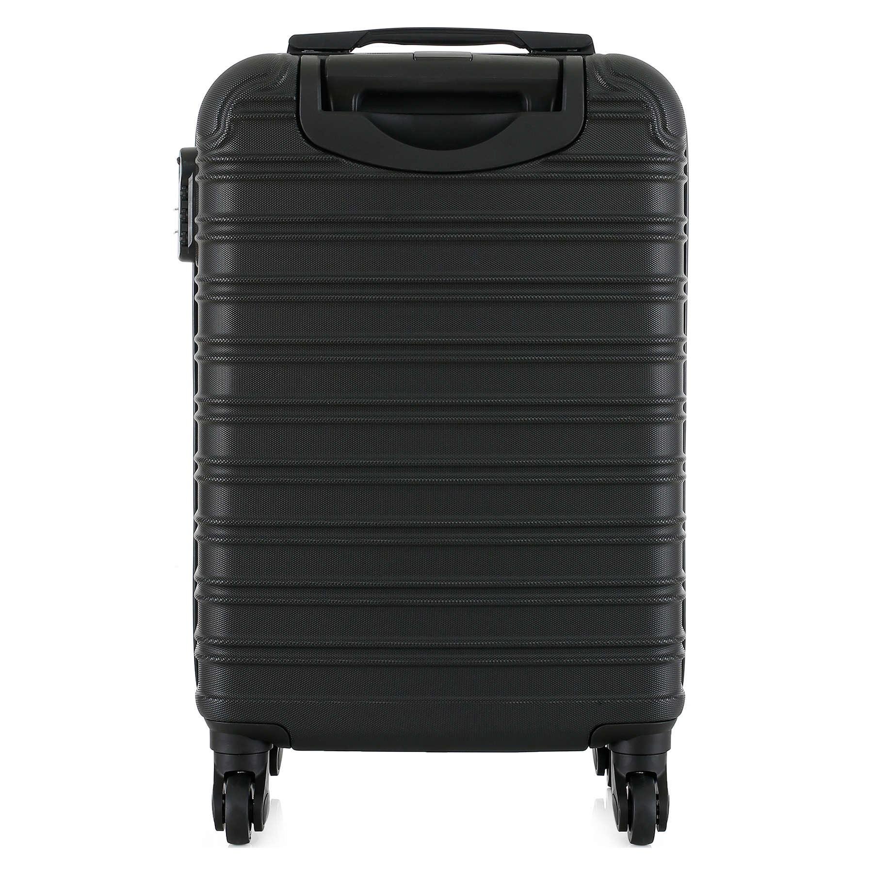 Чемодан малый под ручную кладь SEMI LINE 20" ABS-Plastic S Black (T5953-1) - фото 5