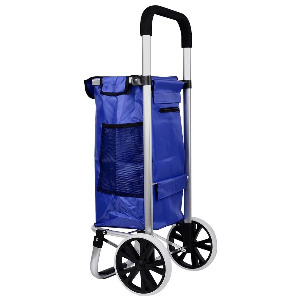 Сумка на колесах Stenson MH-5286 до 20 кг 96х42х32 см Синий (24998249)