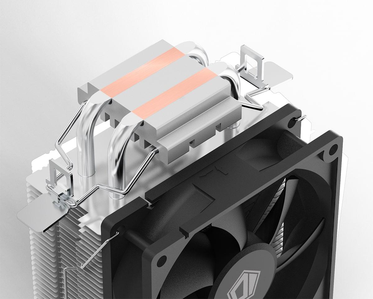 Кулер для процессора с вентилятором ID-Cooling SE-902-SD V3 92 мм Black - фото 4