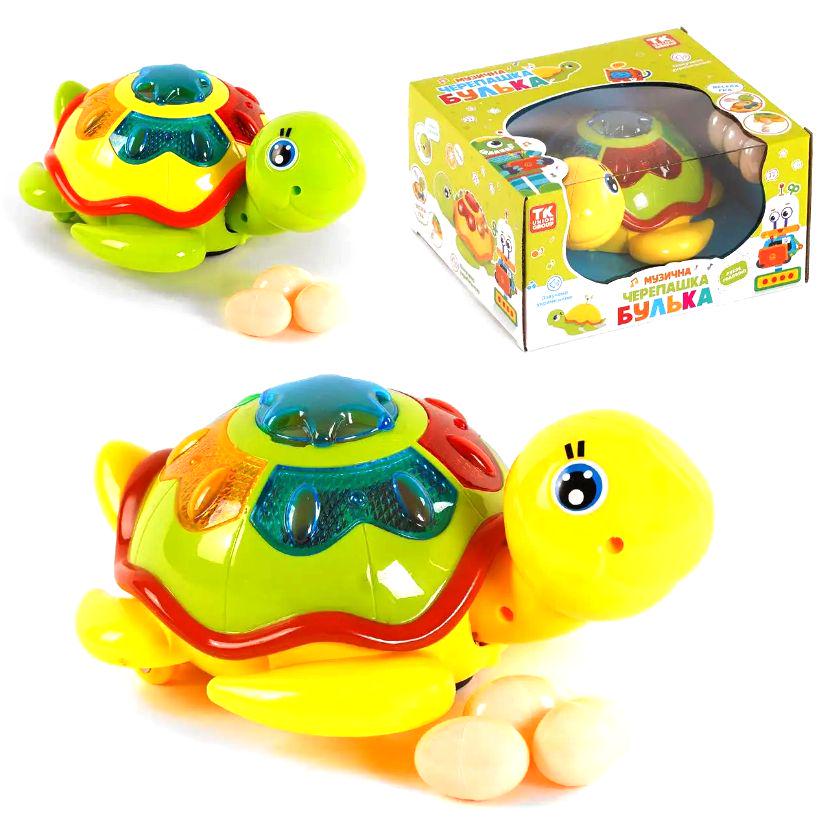 Игрушка музыкальная Черепашка Булька (20541287) - фото 2 Игрушка музыкальная Черепашка Булька (20541287) - фото 2