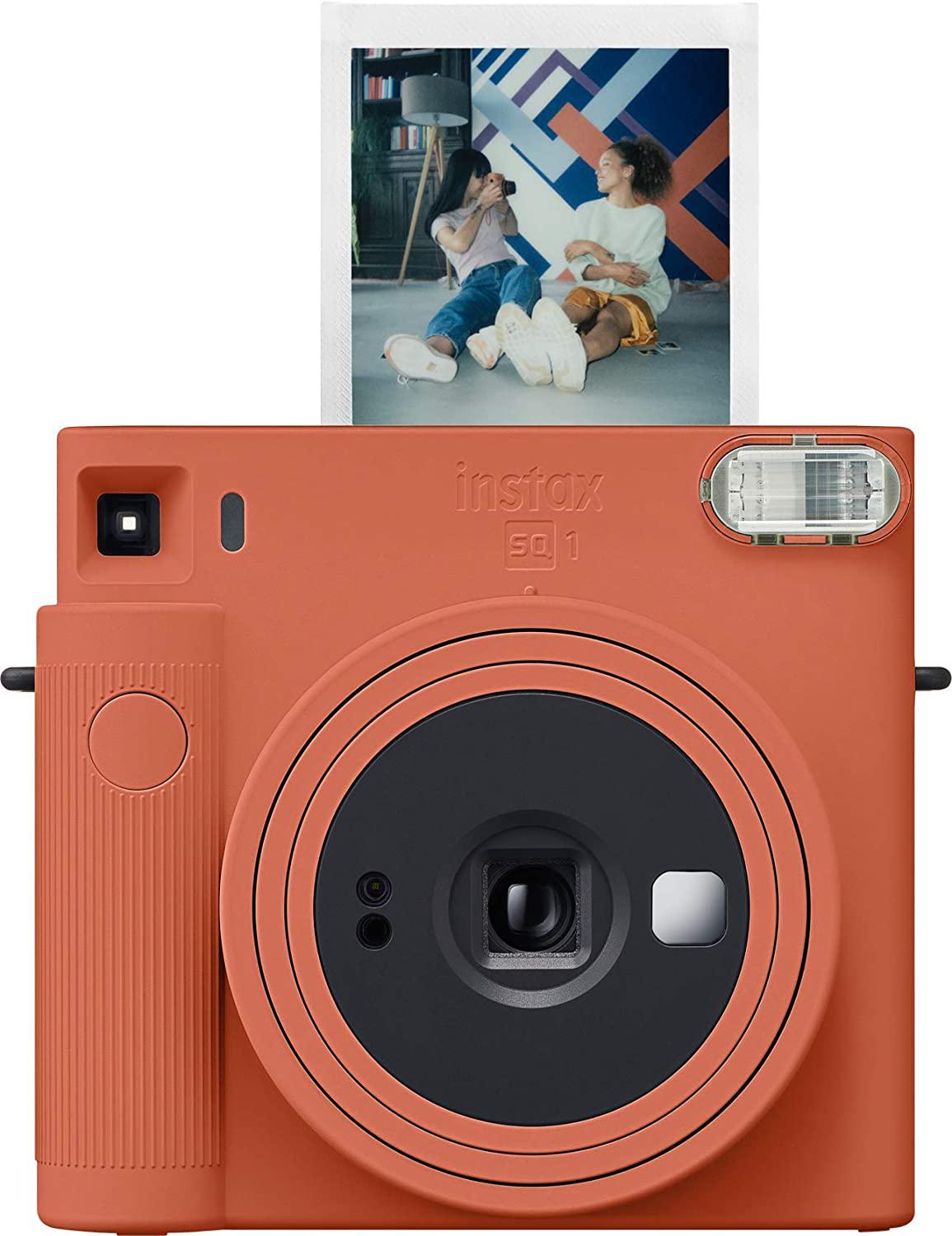 Камера моментальной печати Fujifilm Instax Square SQ 1 Orange + Чехол + Фотопленка 10 шт. - фото 11