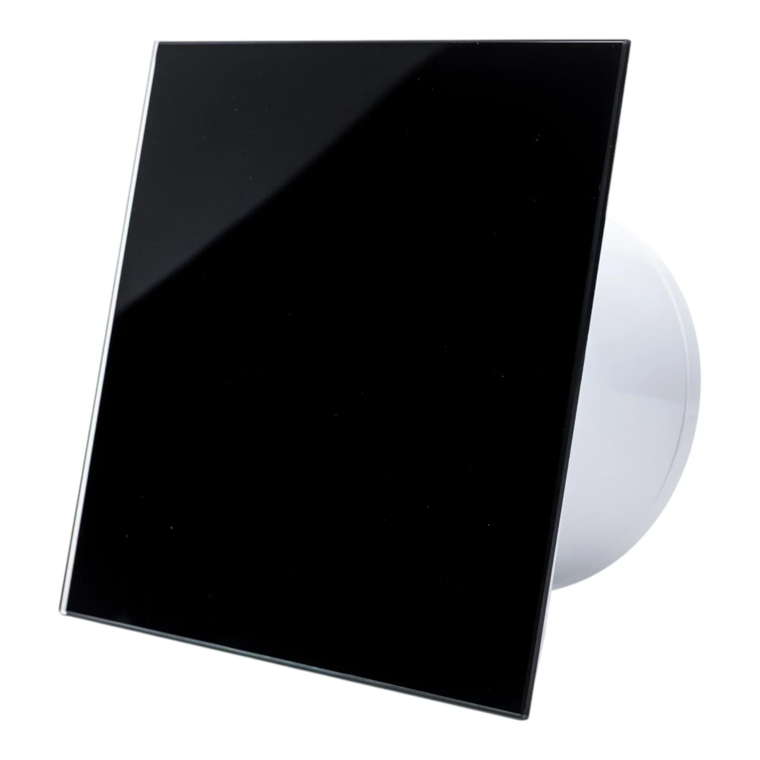 Вентилятор для ванной комнаты Ecovent DECORA Ø100 Super Silent Черный глянцевый