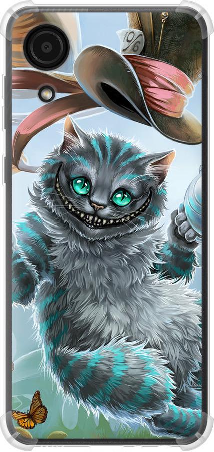 Чохол на Samsung Galaxy A03 Core A032F Чеширський Кіт 2 (3993sp-2539-42517) Чохол на Samsung Galaxy A03 Core A032F Чеширський Кіт 2 (3993sp-2539-42517)