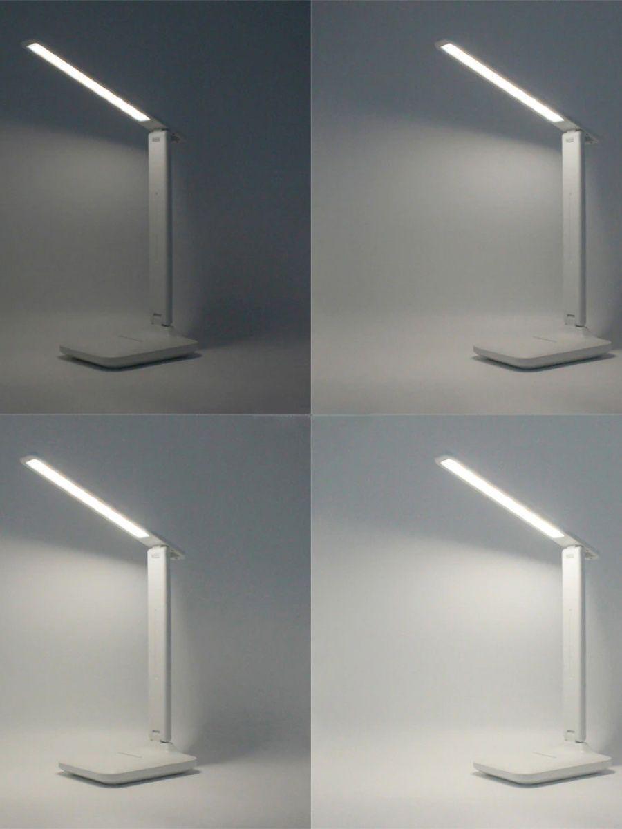 Настольная лампа светодиодная d 20 мм аккумуляторная 3 режима света с плавной регулировкой (3498) - фото 9