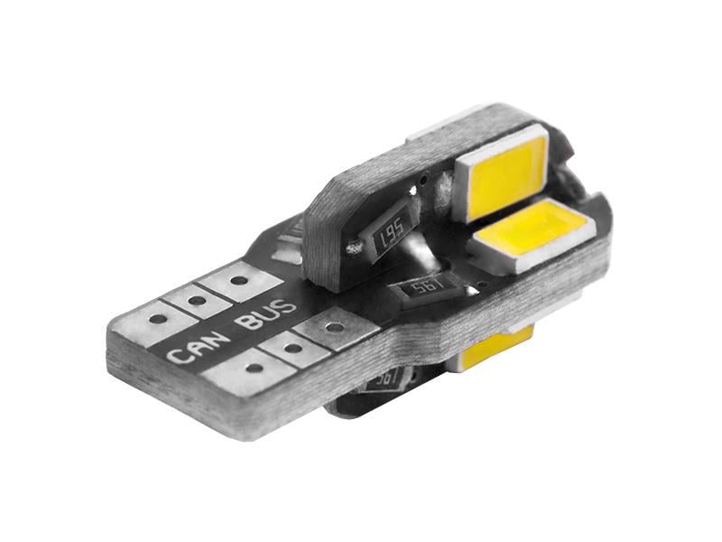 Автомобильная лампа светодиодная LEDUA T10-5630-8 SMD 12V Белый (1095) - фото 3