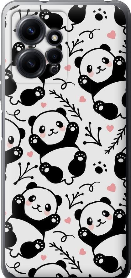 Чохол на Xiaomi Redmi Note 12 4G Панди (4318u-3021-42517)