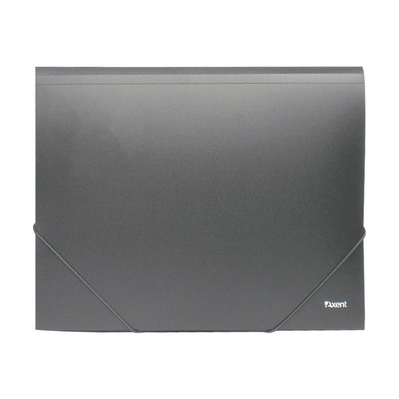 Папка Axent на резинках A4 полипропилен Серый (1508-03-a)