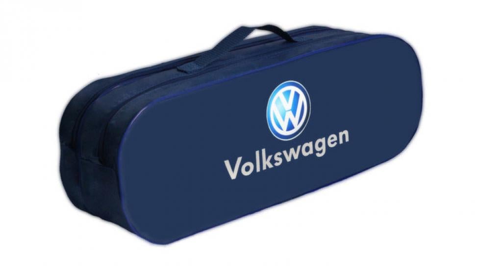 Сумка-органайзер автомобильная в багажник Volkswagen 50x18x17 см Blue (118016)