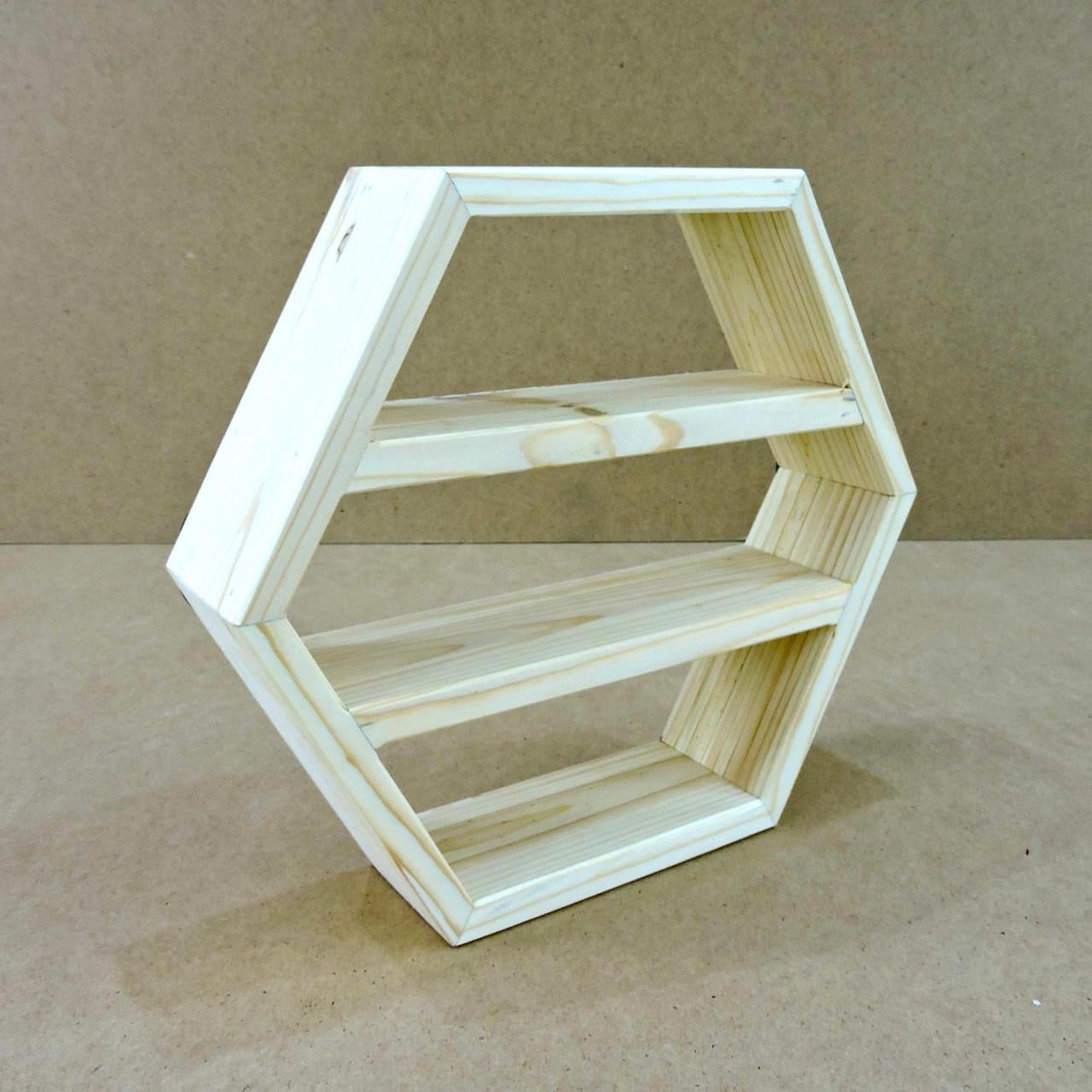 Полка настенная из дерева Федерация Бланже (НСП-002601)