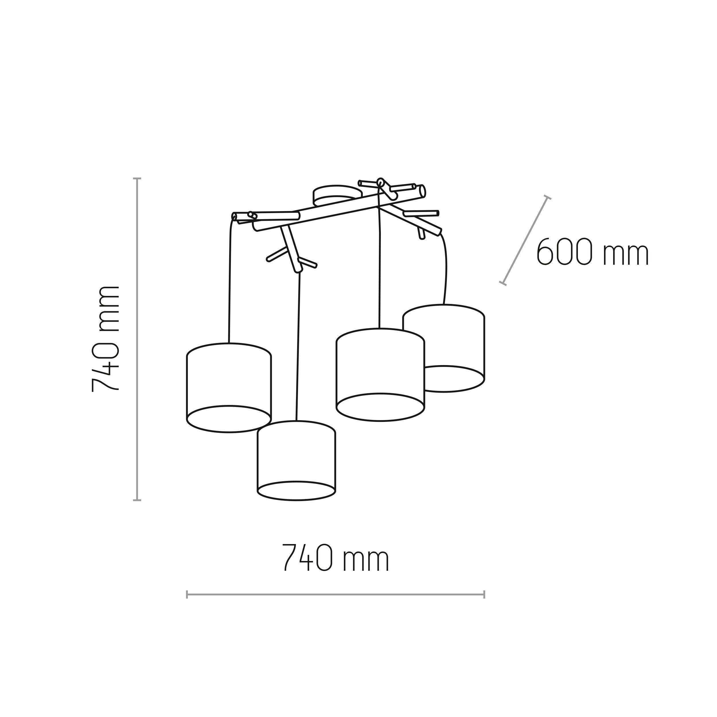 Люстра Tk Lighting Albero (6557) - фото 3