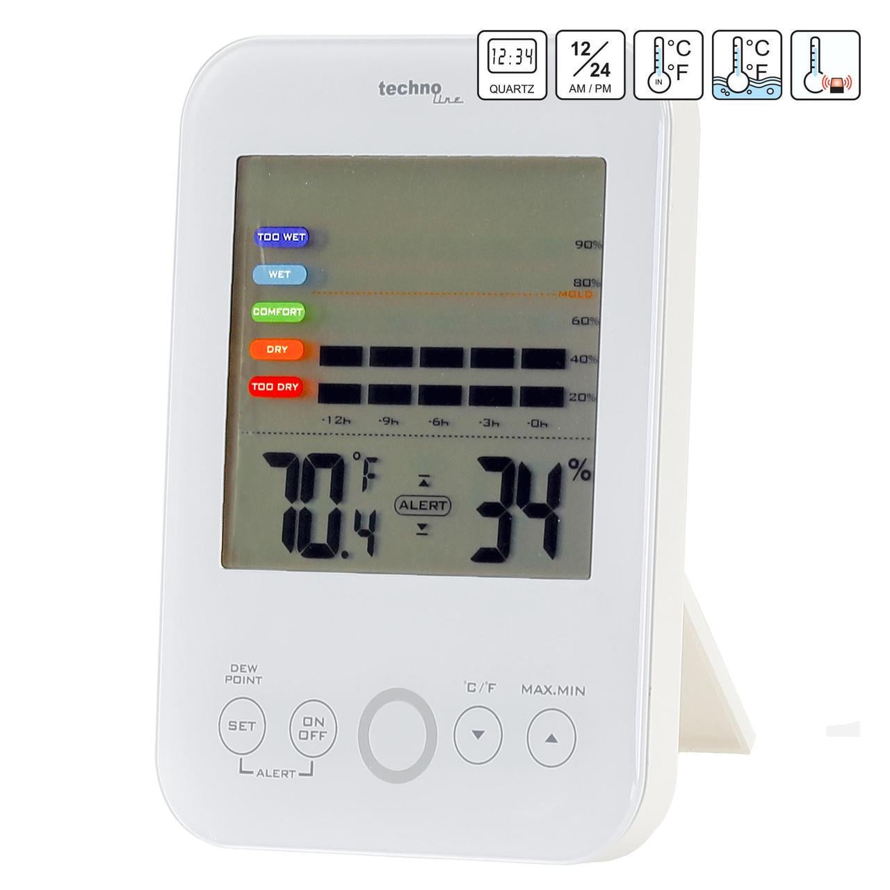 Термогигрометр Technoline WS9422 White (WS9422) - фото 6