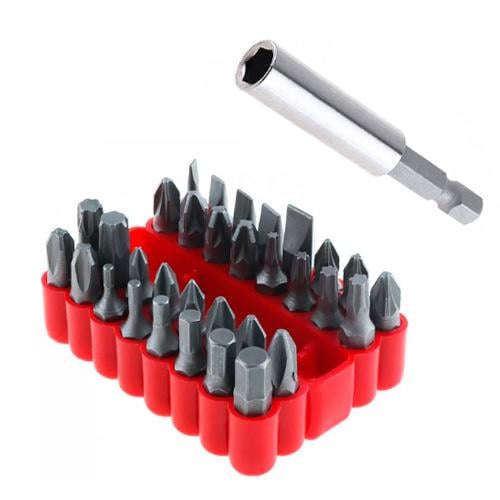 Набор бит 6-гранные CR-V с магнитным удлинителем 33 шт. (5461)