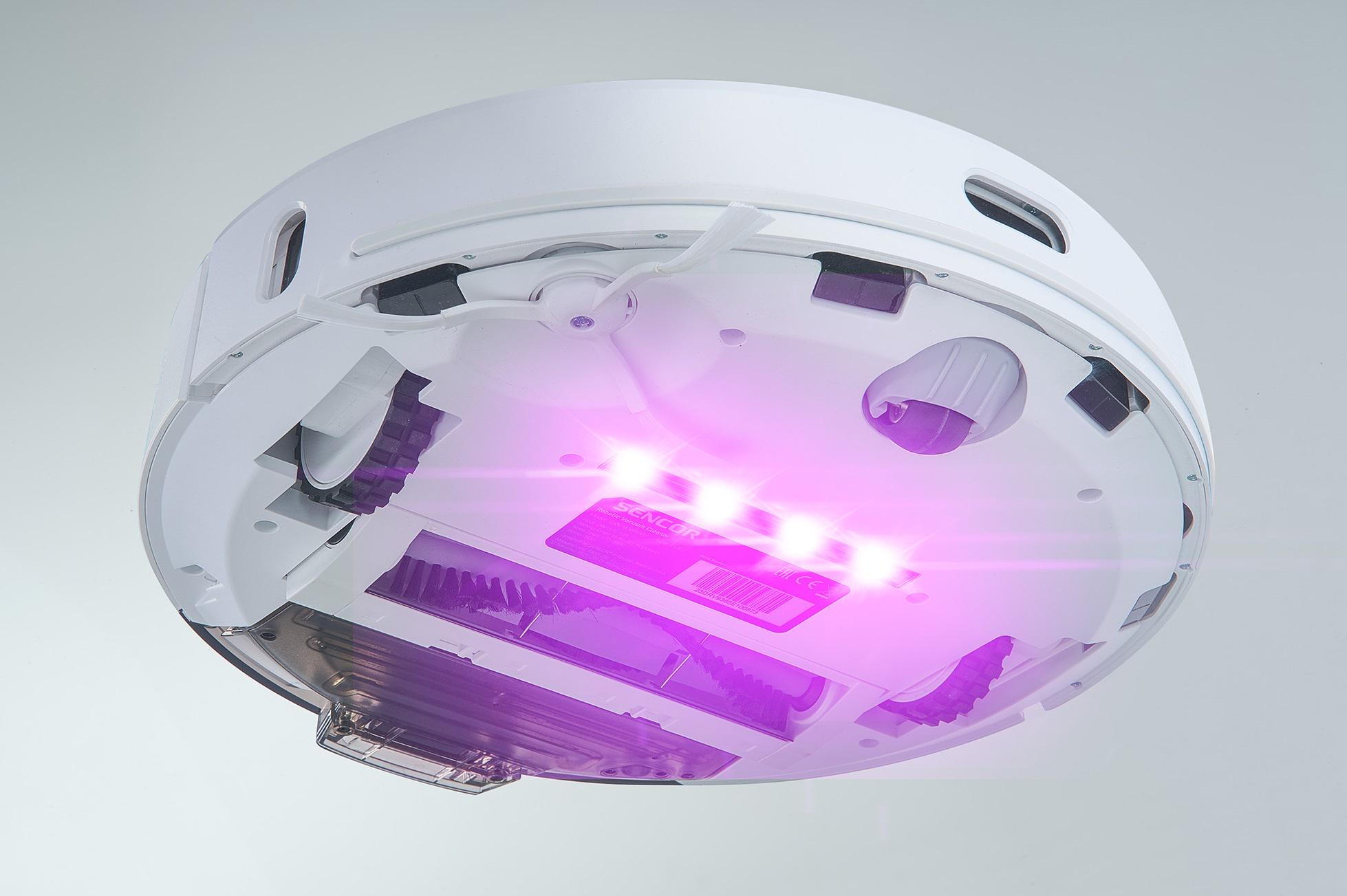 Робот-пилосос Sencor вологе прибирання 400 Вт Білий (ERC-SRV9350WH) - фото 9