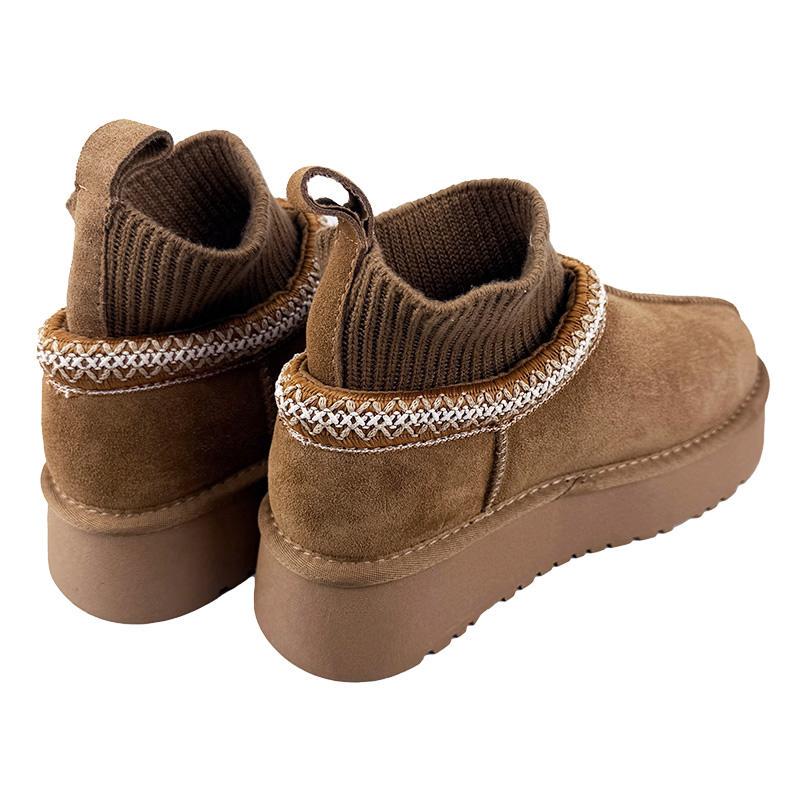 Угги женские замшевые на платформе 10515-40 p. 41 25,5 см Коричневый - фото 4 Угги женские замшевые на платформе 10515-40 p. 41 25,5 см Коричневый - фото 4