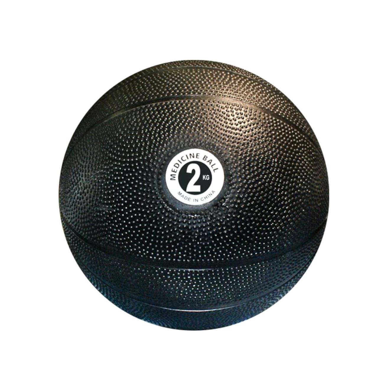 Медбол RollerUA Medicine Ball 2 кг Черный - фото 1