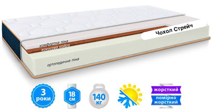 Матрас ортопедический EMM ORIGINAL Denim 120x200 см (327) - фото 2 Матрас ортопедический EMM ORIGINAL Denim 120x200 см (327) - фото 2