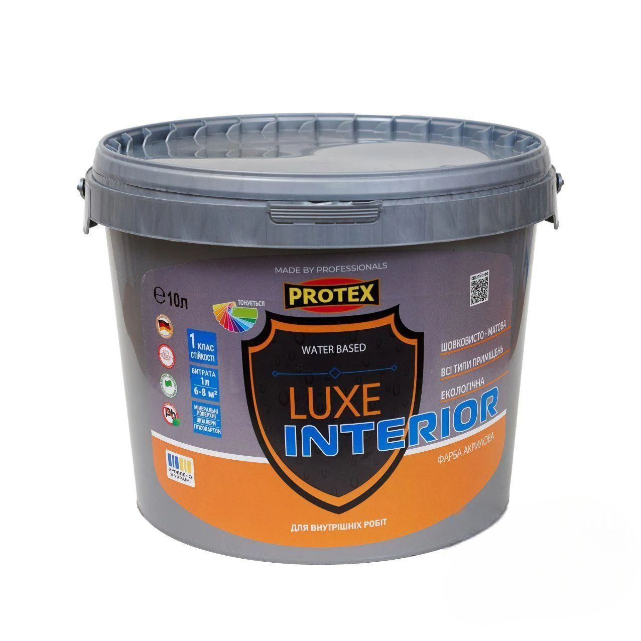 Фарба акрилова Protex LUXE 10 л (3014750895)