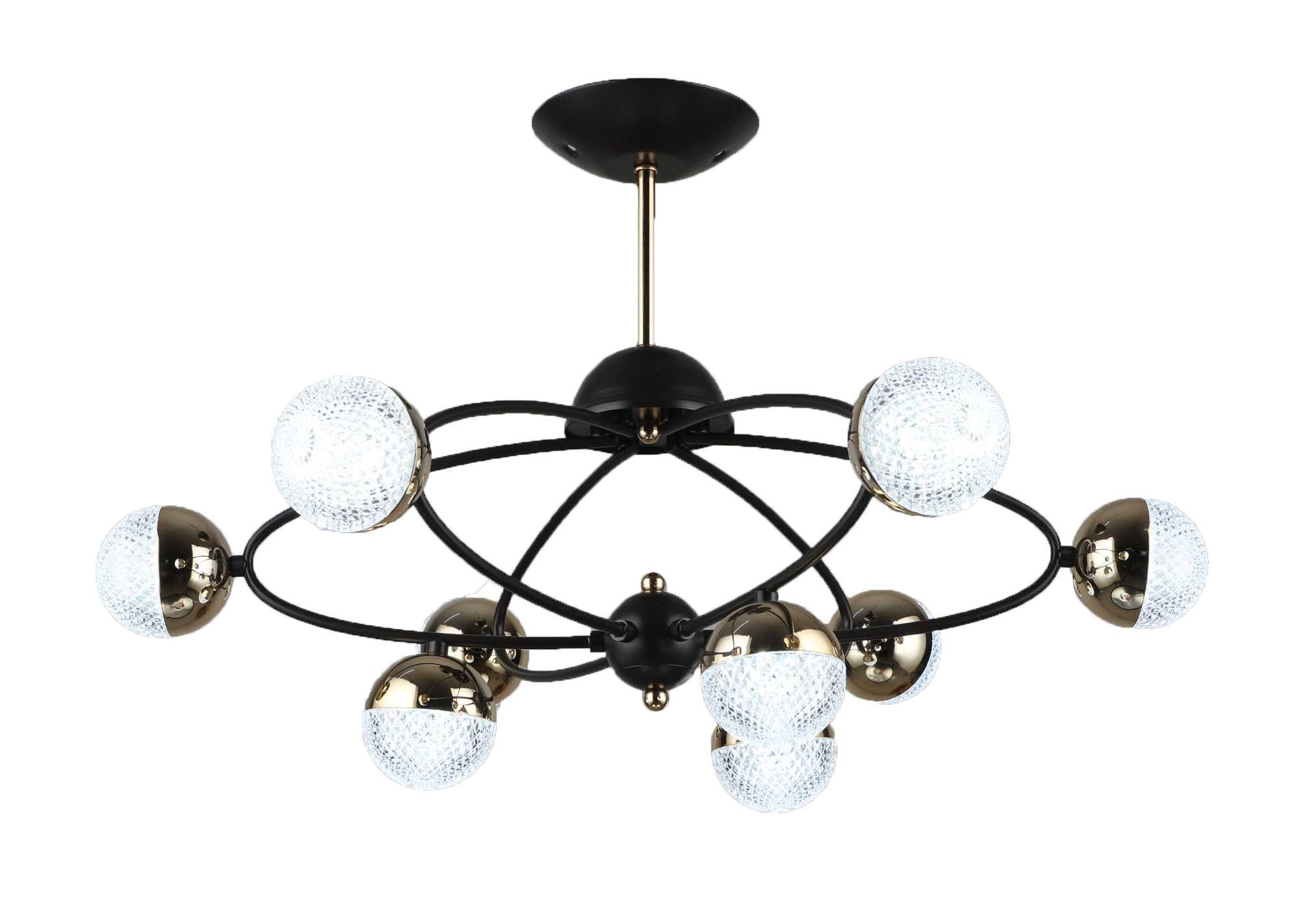 Люстра светодиодная акриловая Sirius B N5015/9 COFFEE+FGD (000036605)